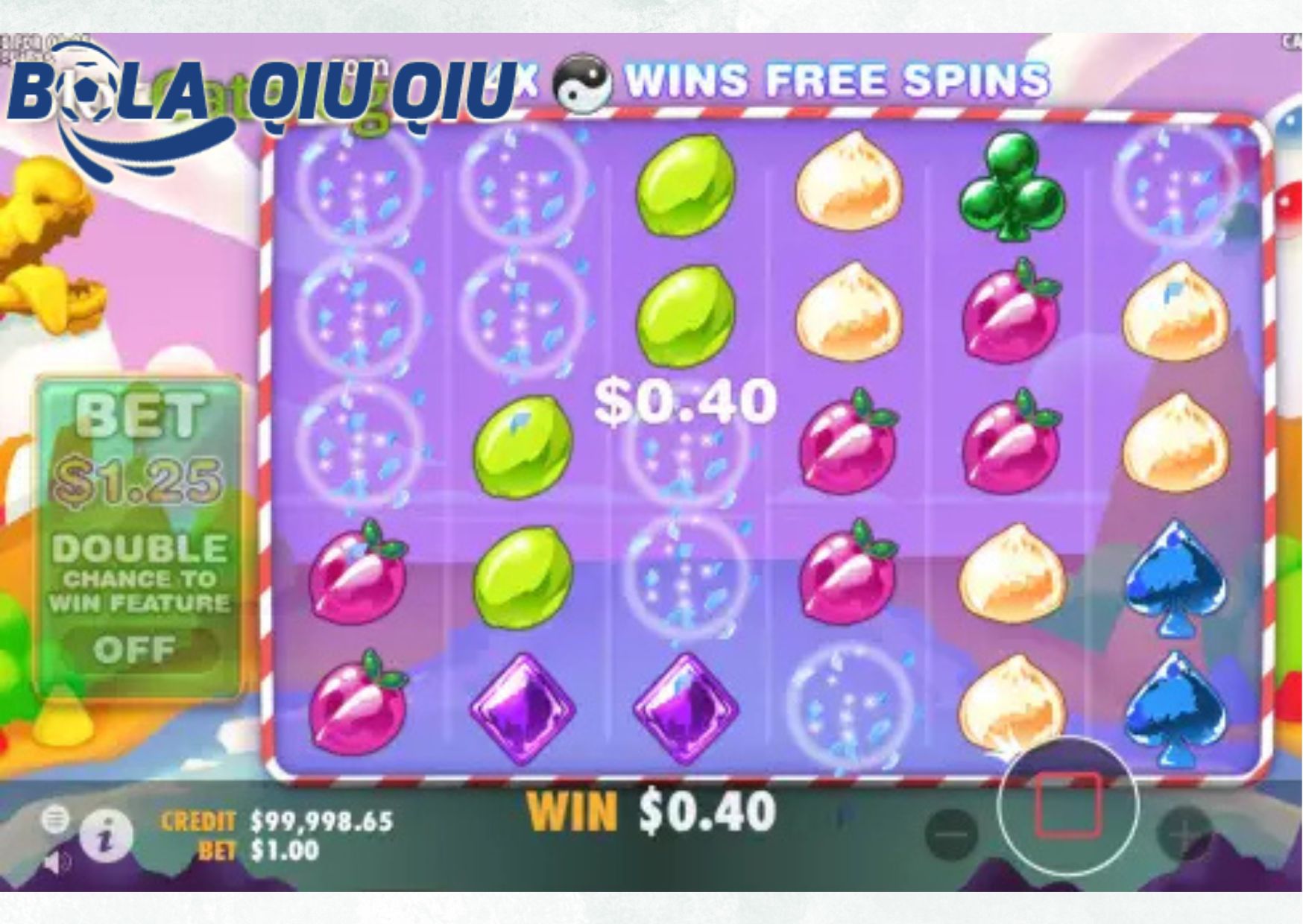 Fitur Pengganda di Slot Candy Village pada Situs Bolaqiuqiu