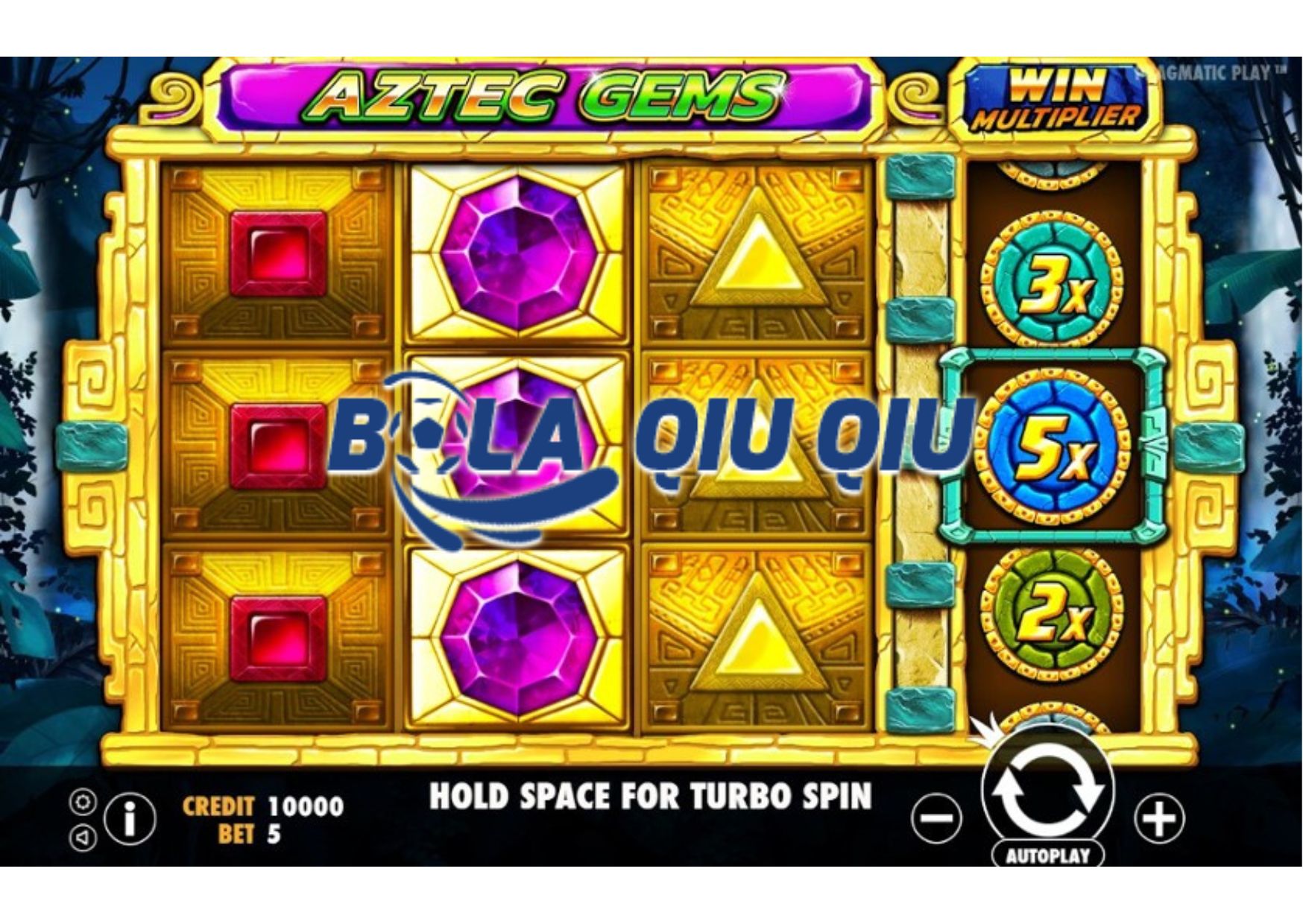Rincian RTP Live untuk Aztec Gems di Situs Bolaqiuqiu