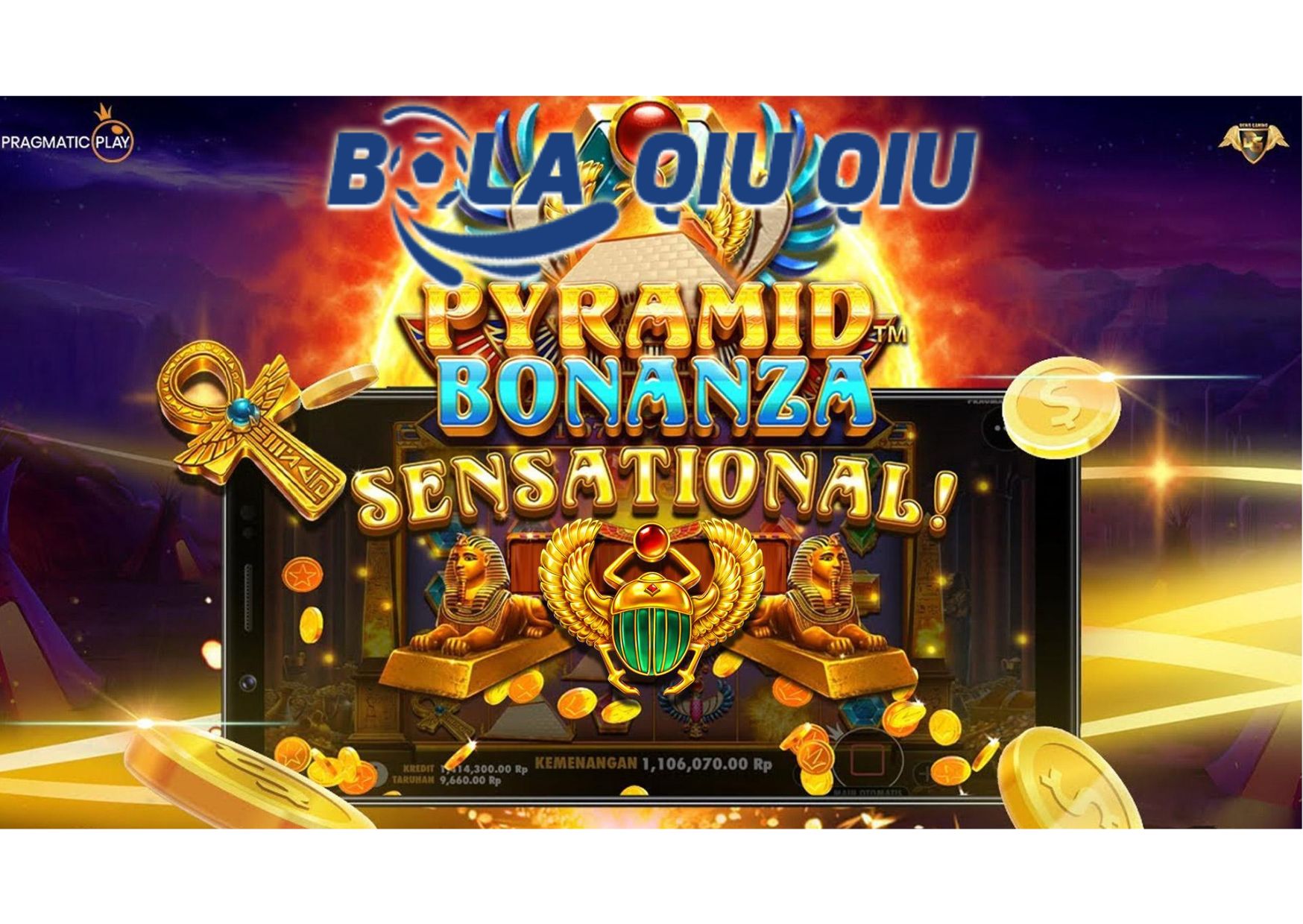Penjelasan Simbol Pengganda di Slot Pyramid Bonanza di Situs Bolaqiuqiu