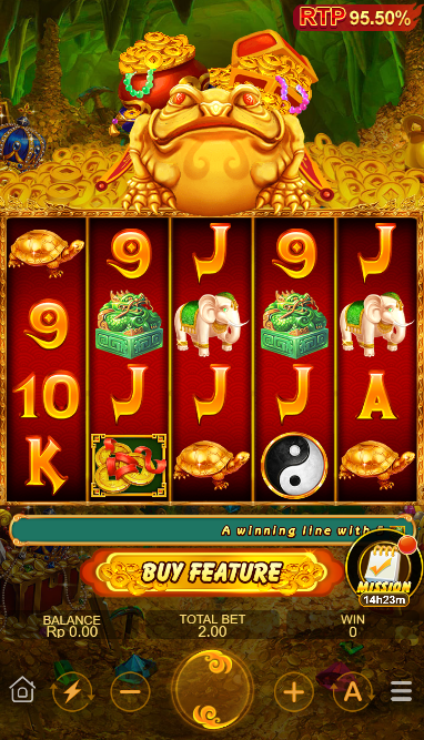 Cara Bermain Slot Lucky Frog di Situs BolaQiuQiu