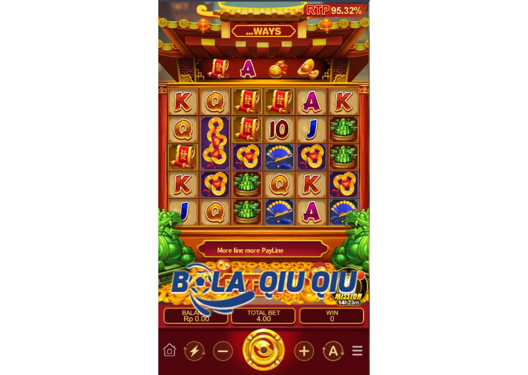 Penjelasan Fitur Mini-Game Jackpot dalam Slot Wallow In Money di Situs BolaQiuQiu