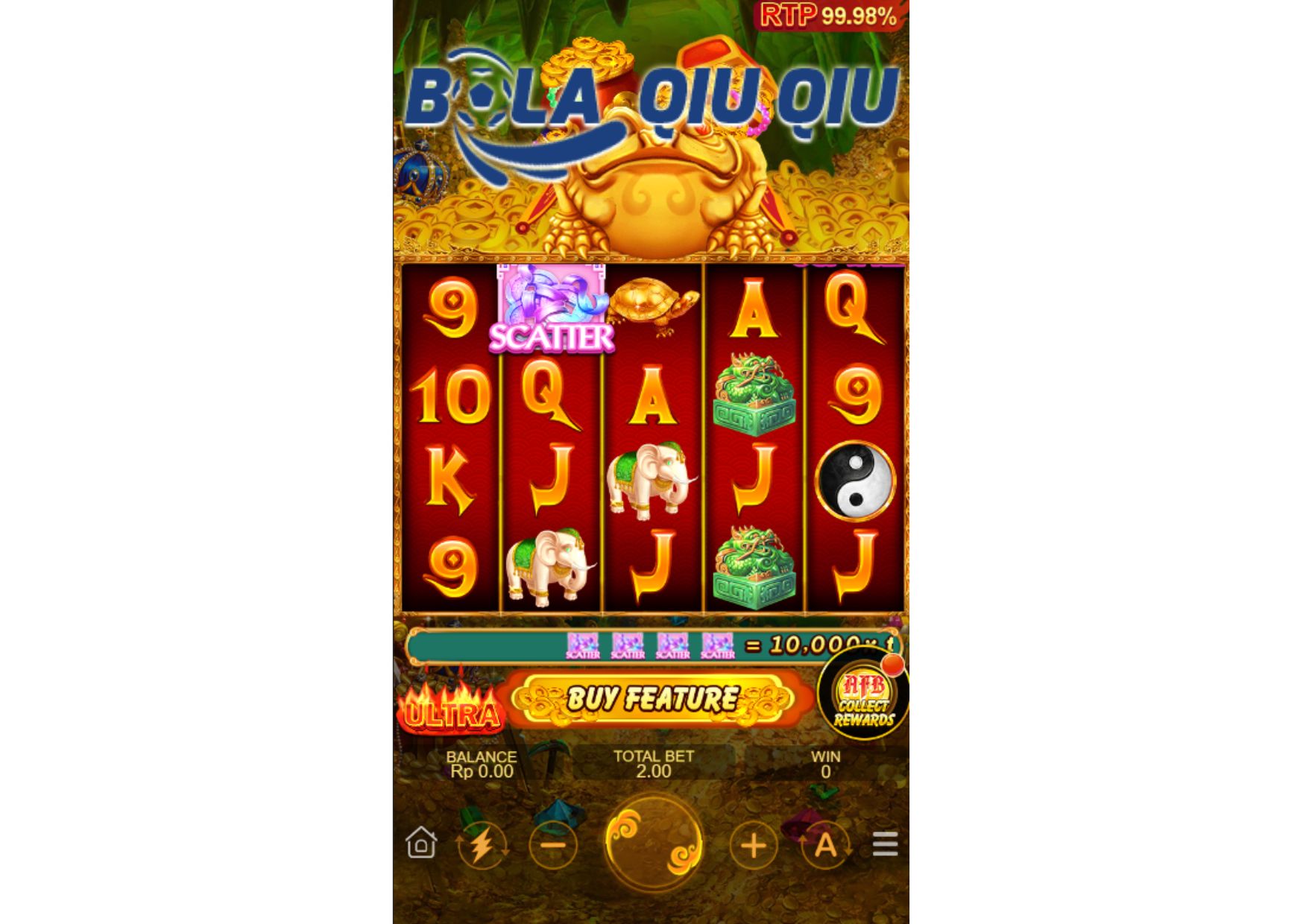 Fitur Mini-Game Jackpot dalam Slot Lucky Frog Ultra di Situs BolaQiuQiu