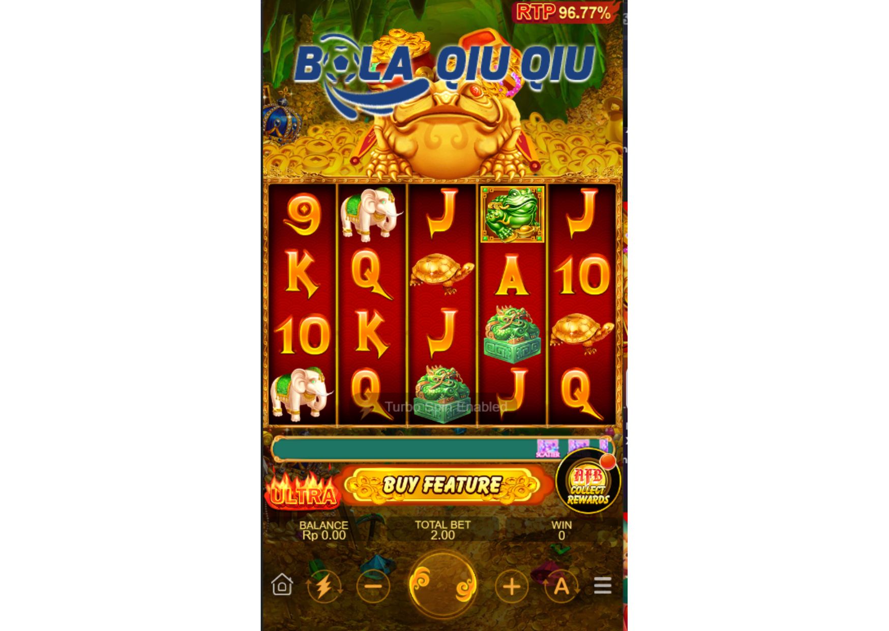 Fitur Bonus Lain dalam Slot Lucky Frog Ultra di Situs BolaQiuQiu