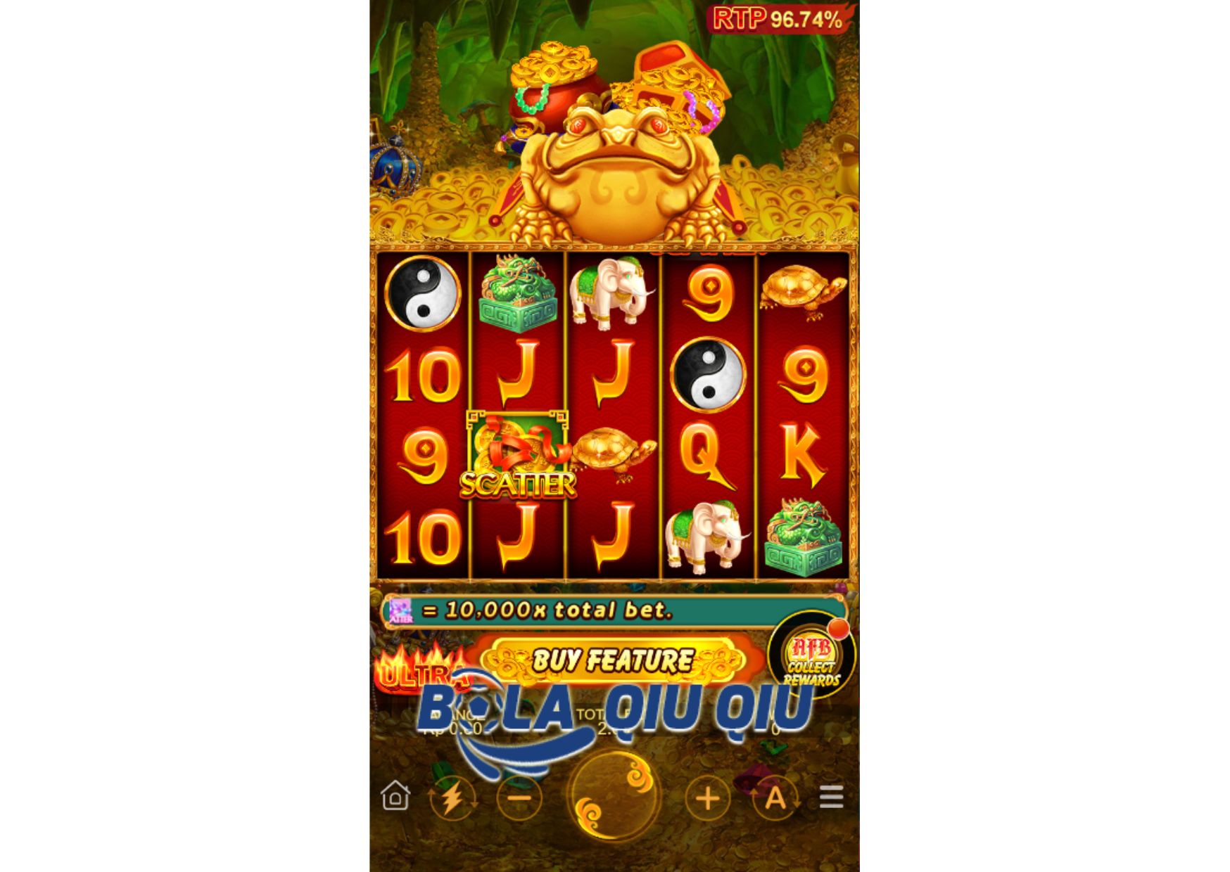 Fitur Bonus Slot Lainnya di Situs BolaQiuQiu (Selain Lucky Frog Ultra)