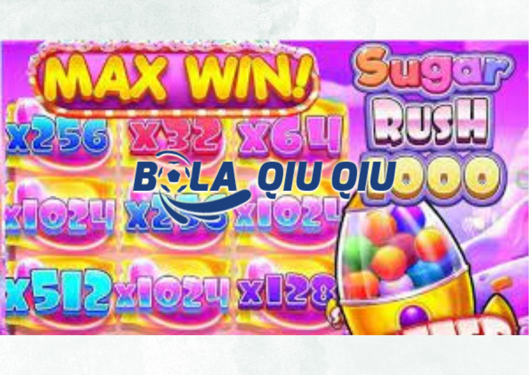 Fitur Putaran Gratis Slot Sugar Rush di Situs BolaQiuQiu