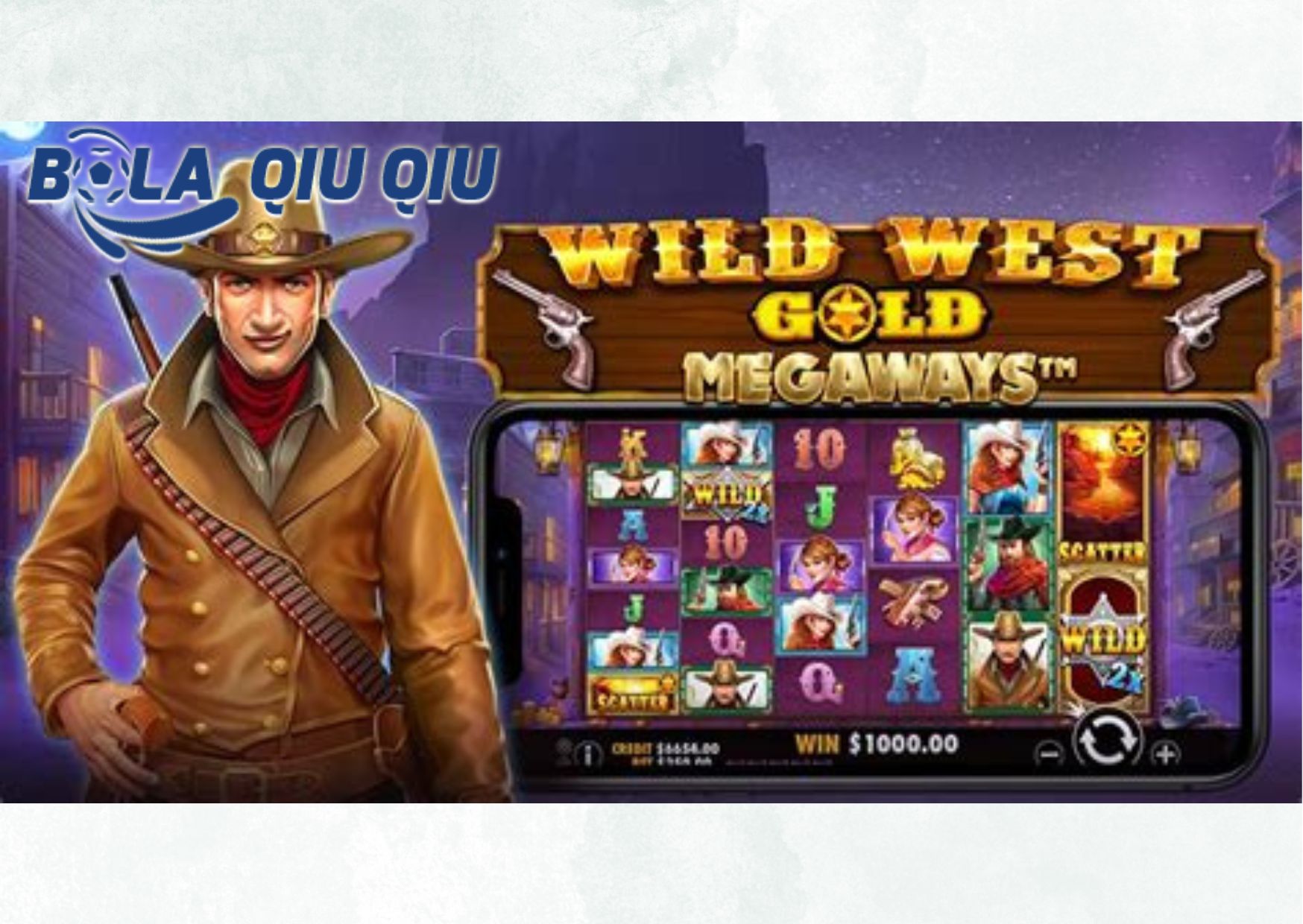 Strategi Menang Slot Wild West Gold di Situs BolaQiuQiu